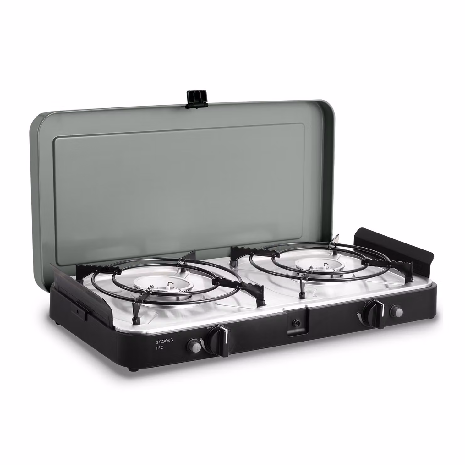 Cadac 2-Cook 3 Pro Stove 30mbar BBQ a gas griglia da tavolo griglia da campeggio 203P1-10-EU