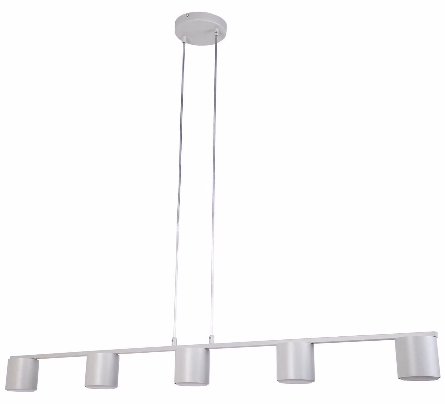 Faretto spot MILA, colore grigio-beige chiaro, 5xGX53x12W, metallo, dimensioni: 100x100x14 cm, IP20, Sigma Lighting