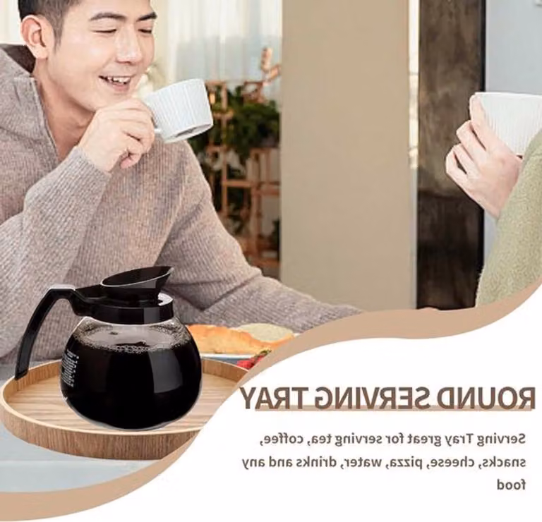 Tavolino in legno per l'arredamento della casa – Perfetto per tavolini da caffè e tavoli da pranzo (27 cm)