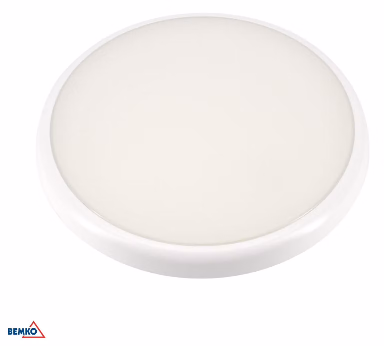 Plafoniera LED DIAna, 16W, 4000K, 1600 lumen, grado di protezione IP66, con microstruttura e funzione di luce soffusa