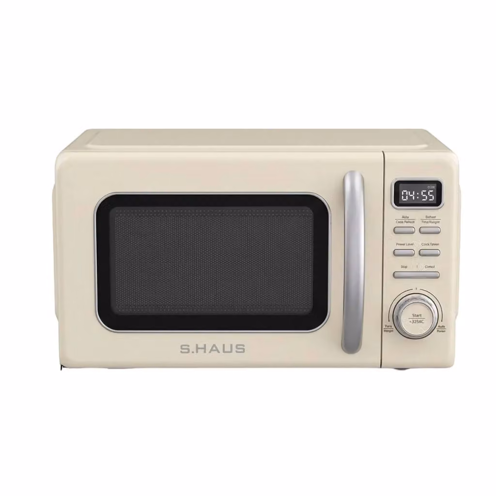 Forno a Microonde Digitale Solo SWISS HAUS da 20L, 700W, Beige – 2