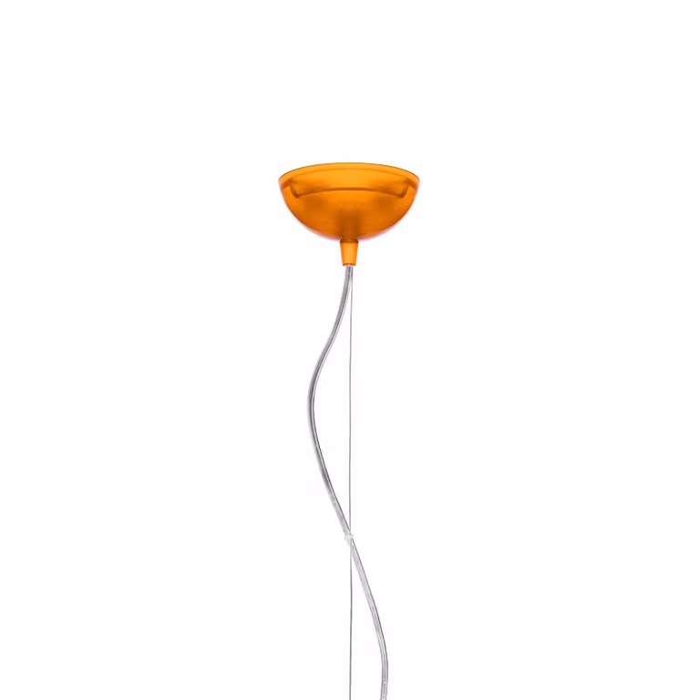 Kartell Lampada a sospensione Planet, Giallo / Arancione, Soggiorno / Sala da pranzo, Plastica, Design, Lampada a sospensione