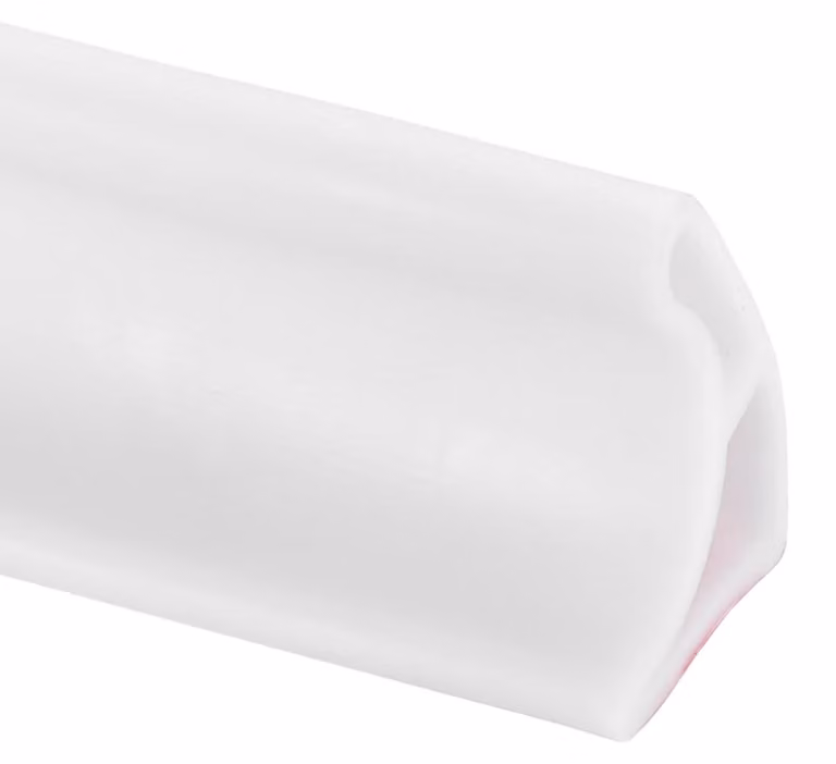 Scarico per doccia pieghevole, 170 cm, bianco