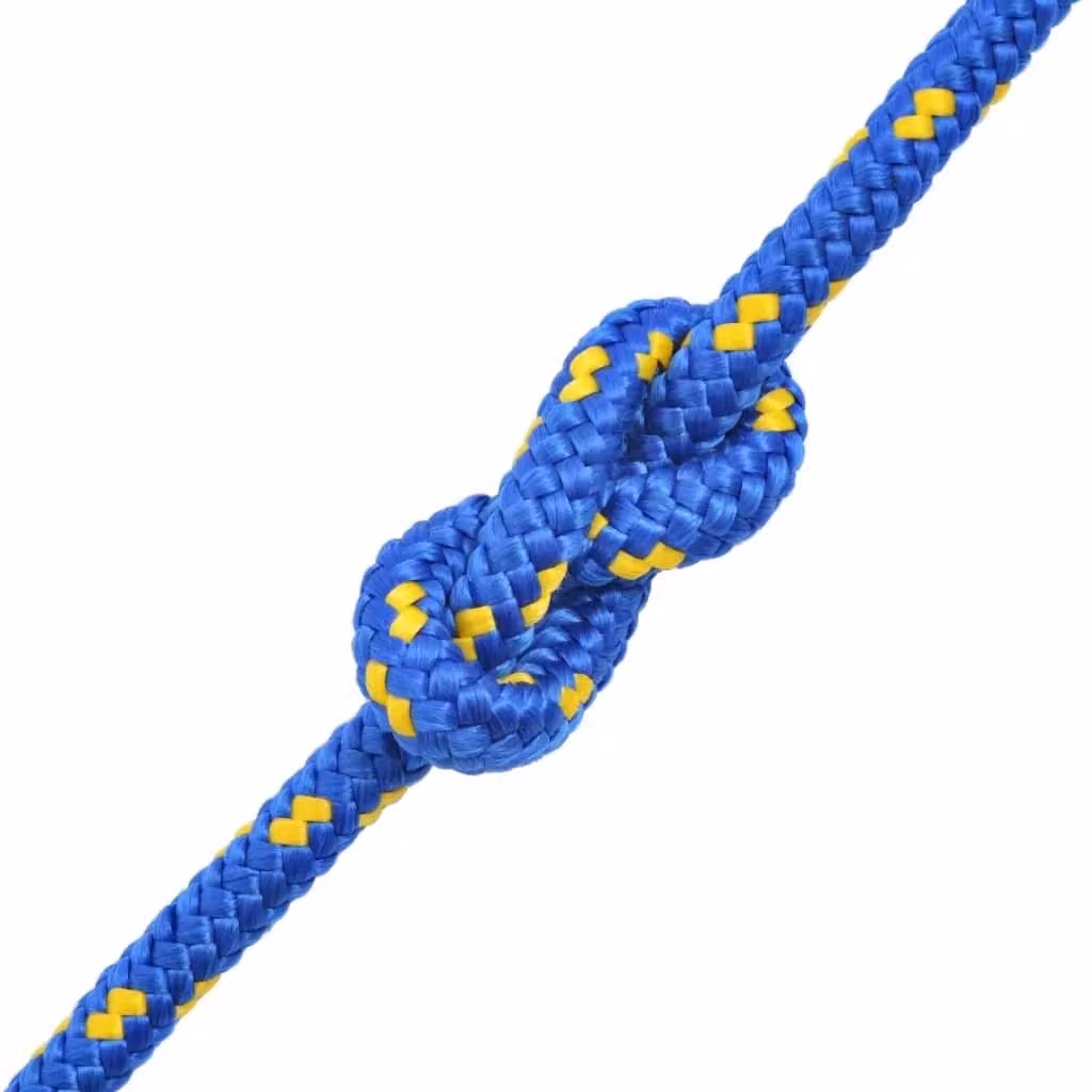 Corda per barca in polipropilene blu da 8 mm, lunghezza 500 m – 2
