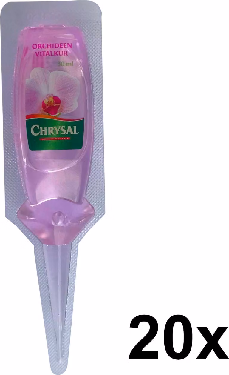 Trattamento vitale all'orchidea Chrysal - 20x 30 ml