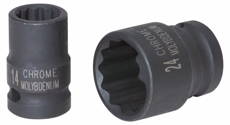 KS TOOLS 1/2" presa elettrica a 12 lati corta 1" - 515.0935