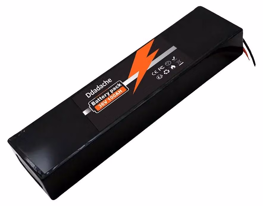Batteria agli ioni di litio, capacità di 100.000 mAh, dotata di caratteristiche di sicurezza integrate, con connettore XT60 DC