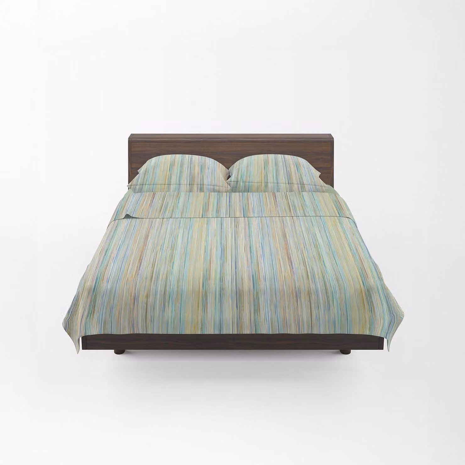 Set di lenzuola e copripiumino classico, per letto singolo, in cotone