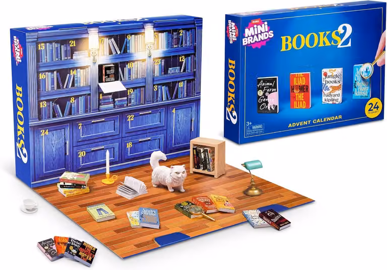 Calendario dell'Avvento con mini-libri - Serie 2 - 24 mini-libri