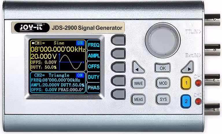 Generatore di segnale e contatore di frequenza JOY-IT, JDS2915
