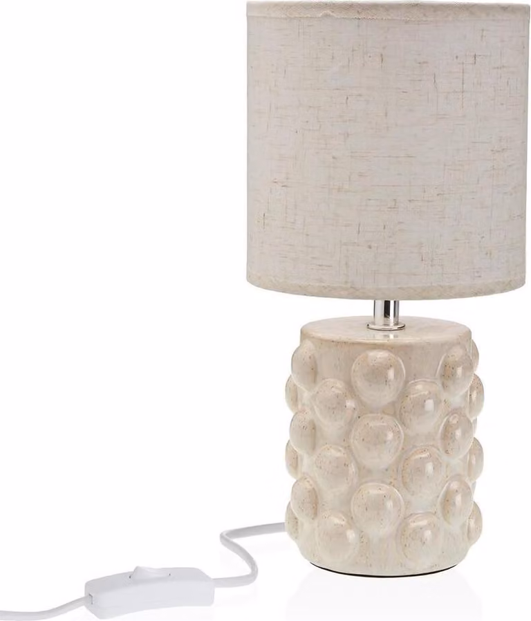 Lampada da tavolo Versa Bayan bianco