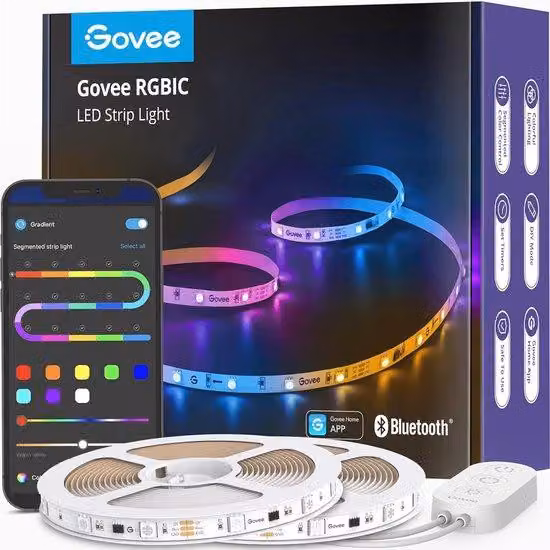 Lunghezza 20 metri con sincronizzazione musicale e controllo tramite app - Ideale per feste e uso domestico