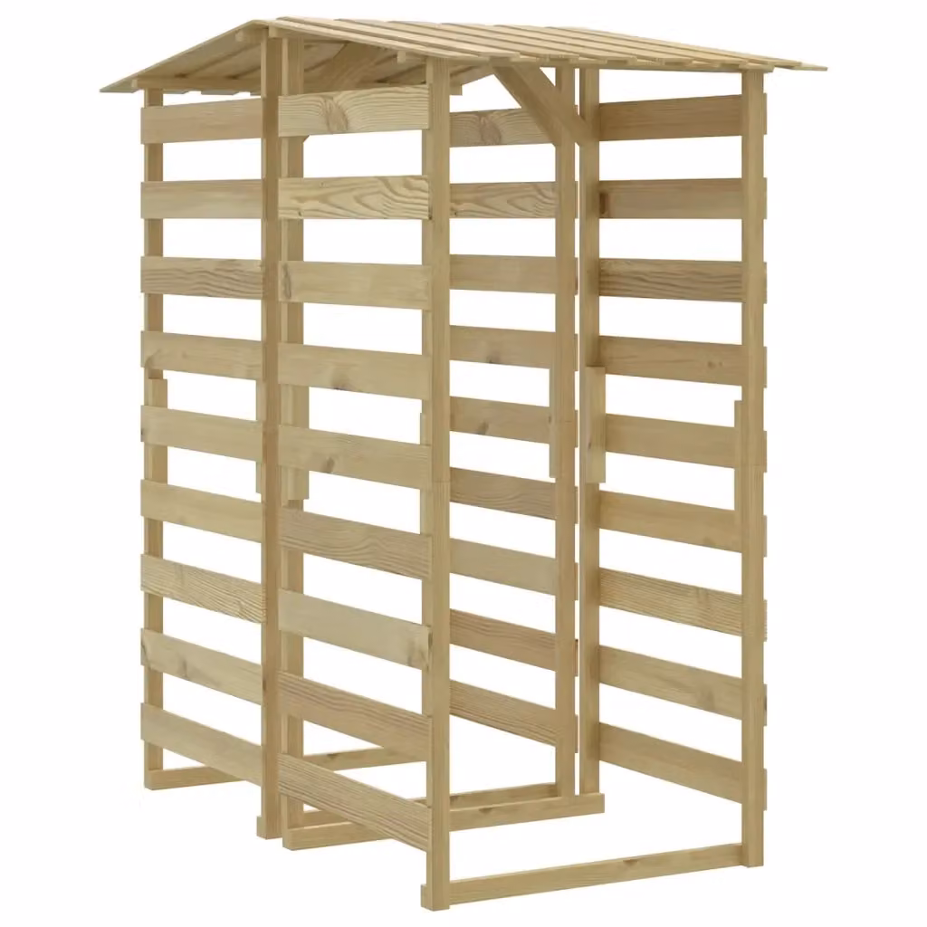 Set di 2 Pergole con Tetto vidaXL in Legno di Pino e Abete, Colore Verde e Beige, L 100 cm x P 90 cm x H 200 cm