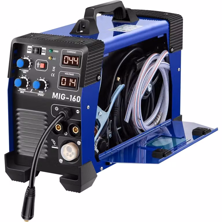 Macchina multifunzione 3-in-1: saldatrice MIG, saldatrice TIG e saldatrice MMA - da 20 a 200 ampere con alimentatore per filo