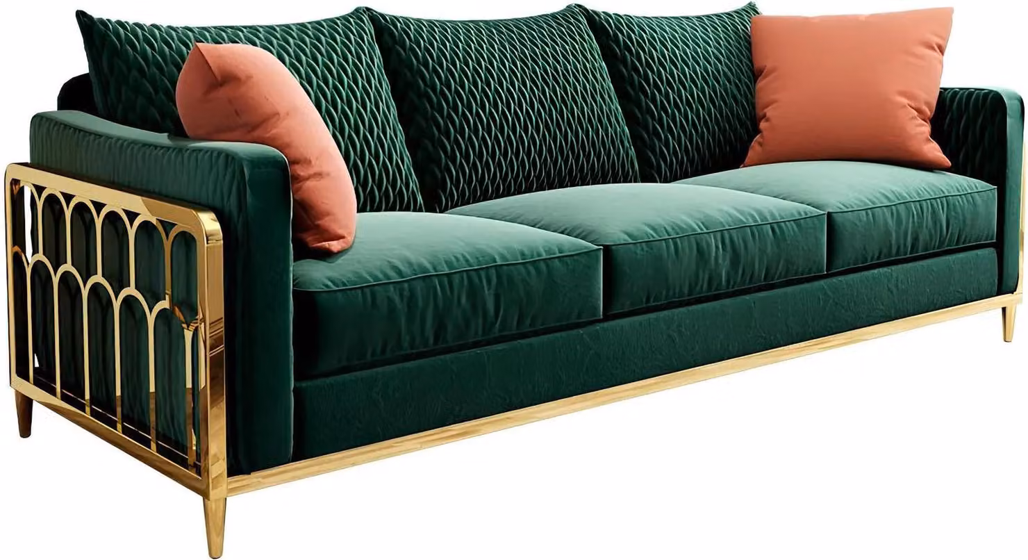 Design Couch Polster Sofas Textil Modern Sofagarnitur 3Sitzer Dreisitzer Couchen