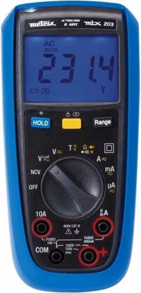 Nozioni di base sui multimetri digitali 6 kV rms