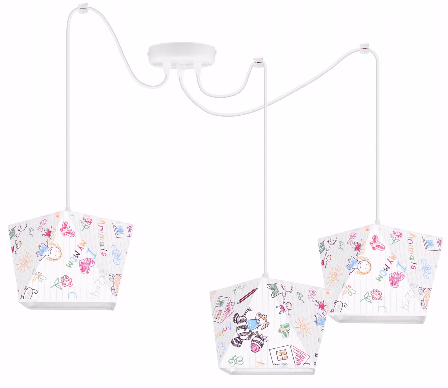 Lampada A Sospensione Loft Lampadario Ragno Paralume