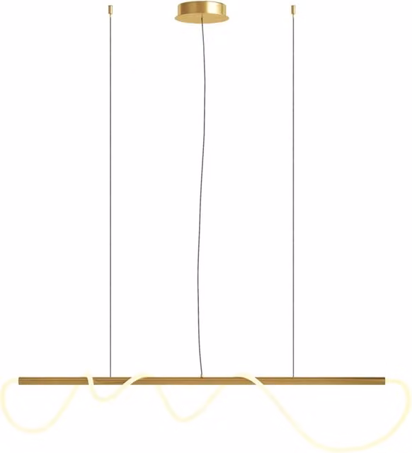 Lampada sospensione Maytoni Tau oro LED 30W 3000K
