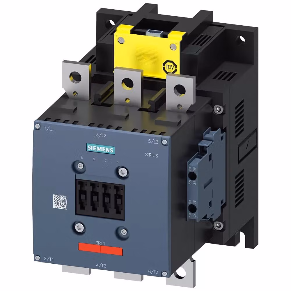 Contattore Siemens AC1: 400 A/690 V Uc: 200-277 V