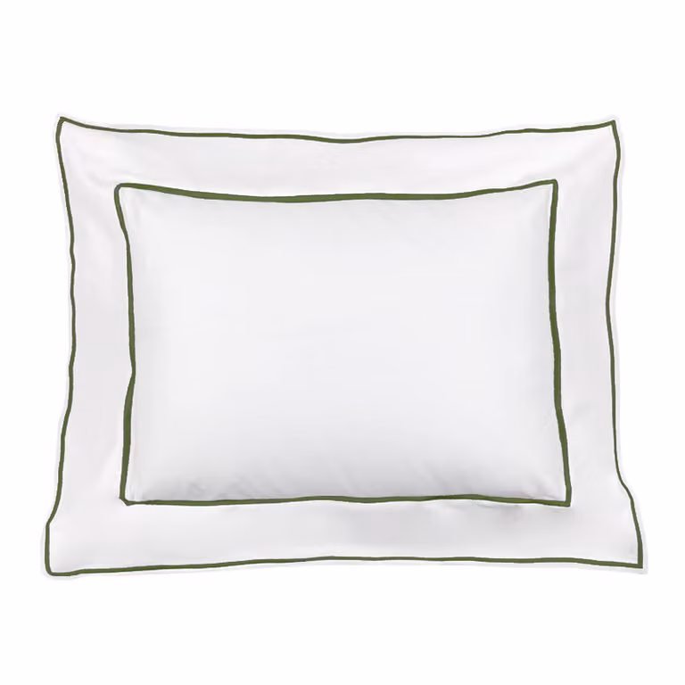 ISOLA Cuscino - Taglia: 40x30,Colore: ISOLA - BIANCO + VERDE BOSCO