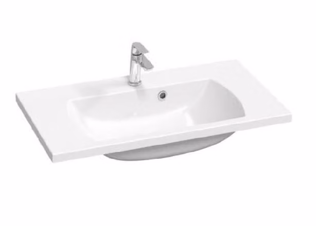 Lavabo per mobile RAVAK Classic II marmo bianco 80 x 45 x 17,4 cm XJX01180000