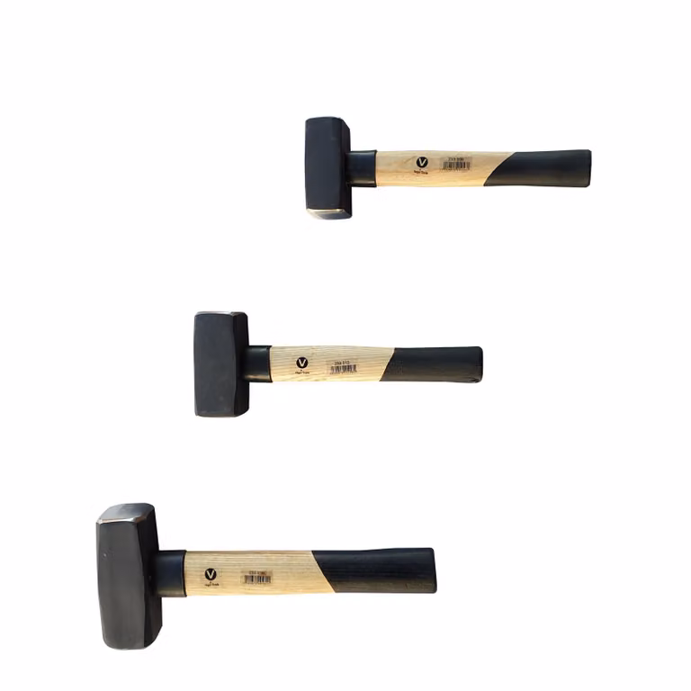 Set di 3 martelli: martello da fabbro da 800g, martello da fabbro da 1250g, martello da fabbro da 2000g
