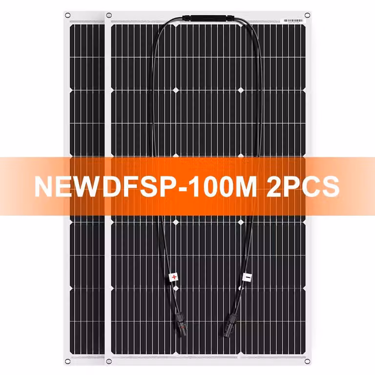 Pannello solare - Flessibile - Kit da 200W - Monocristallino - Impermeabile