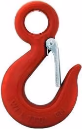 Gancio Con Occhiello E Dispositivo Di Sicurezza 500Kg Gm-Huz