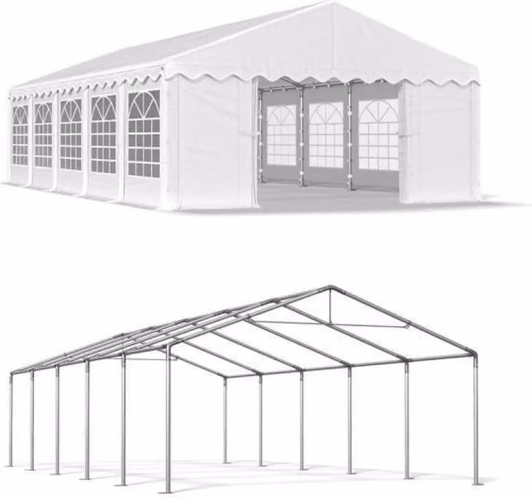 Tenda del partito estivo 3x10 Bianco SUMMER IPE