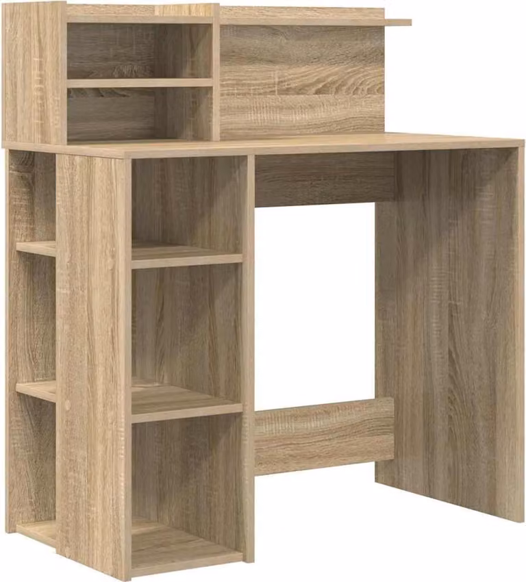 Scrivania Rovere Sonoma 90 x 48 x 101,5 cm Legno multistrato