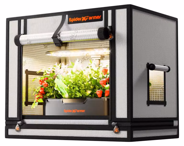 Solidchoice - Tenda di coltivazione Pro, serie 60x40x50 cm, per giardinaggio indoor