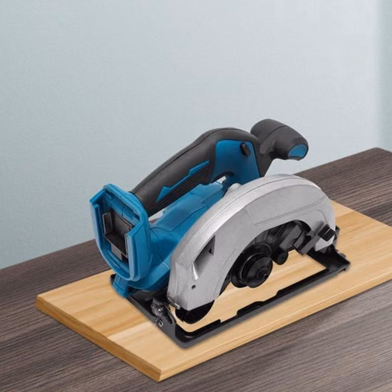 Sega circolare mini con guida angolare, ad alta potenza, per lavorazioni del legno precise
