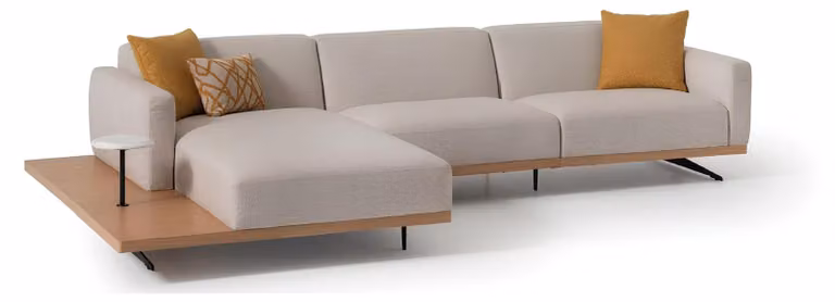 Stoff Ecksofa Couch Polster Wohnlandschaft Eckgarnitur Eckcouch Couchen
