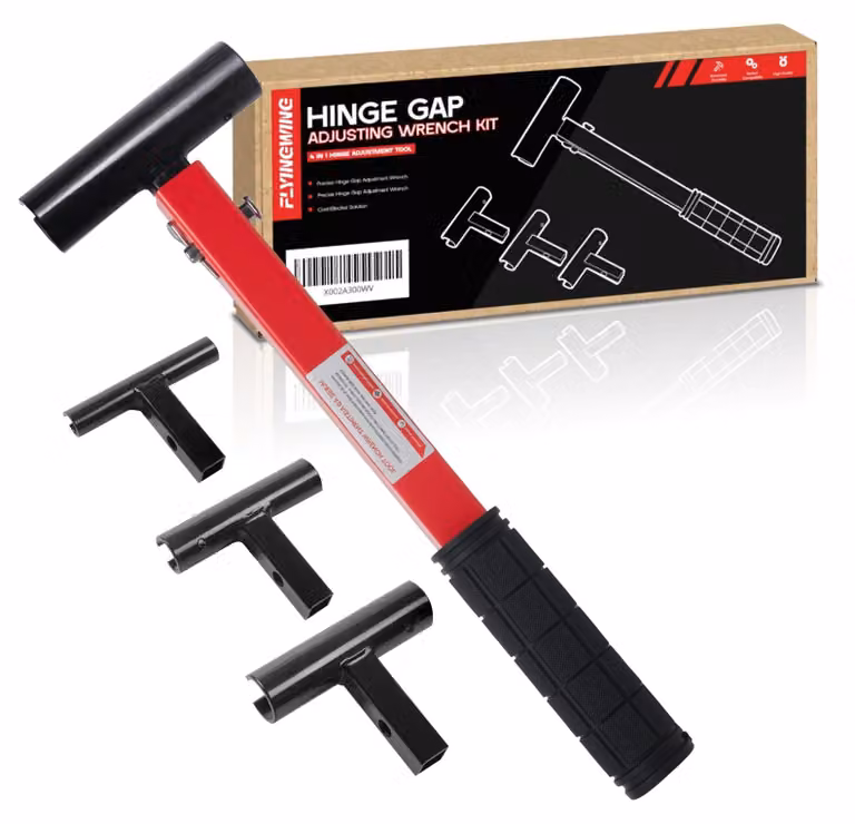 Kit di chiavi per la regolazione dello spazio tra le cerniere - Strumento multifunzione 4-in-1