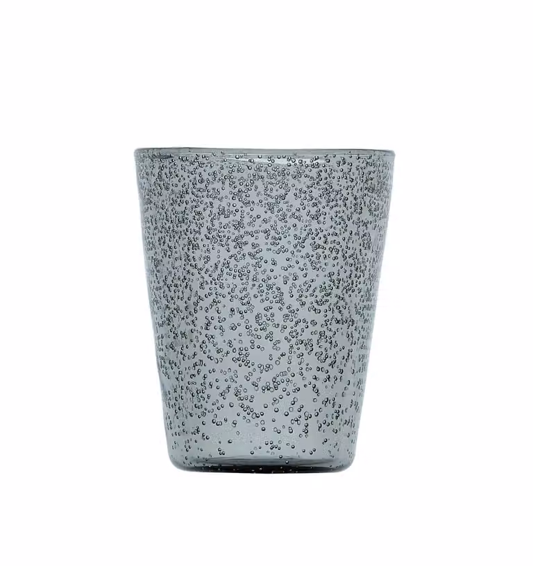 Bicchiere acqua Memento Synth metacrilato, Grigio chiaro 6 pezzi