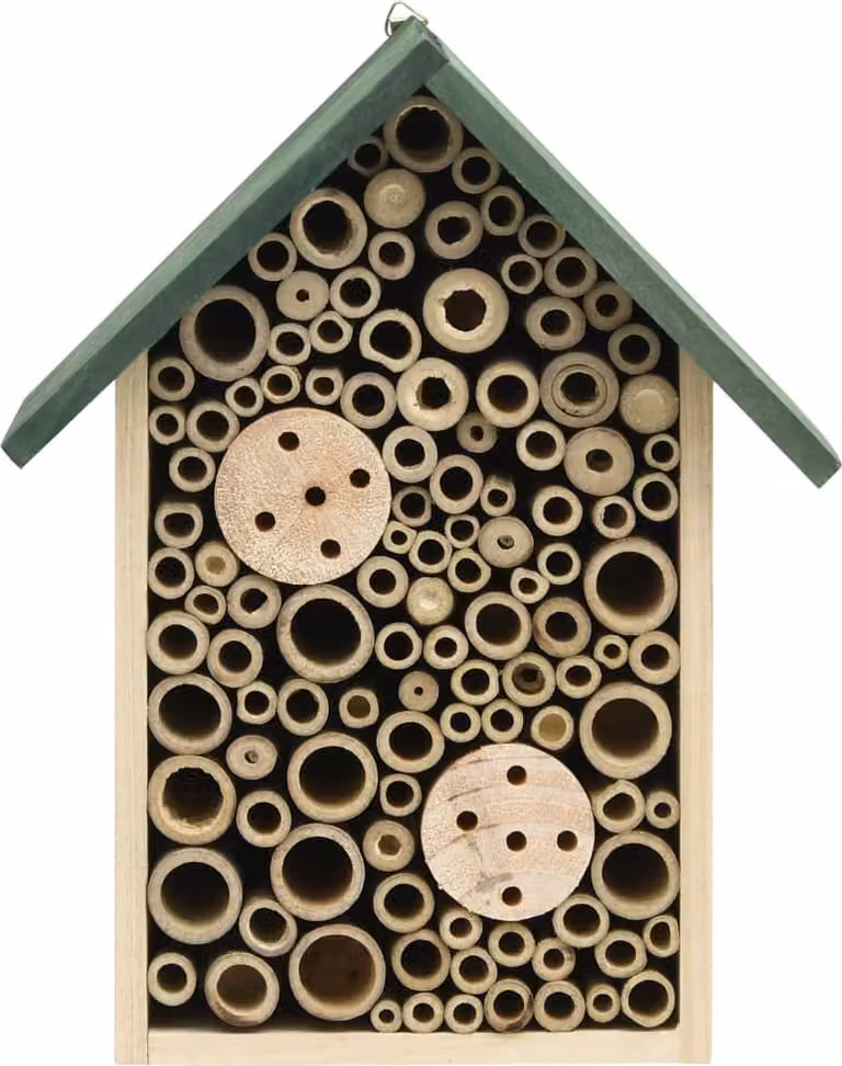 Casette per Insetti 2 pz 23x14x29 cm in Legno Massello di Abete