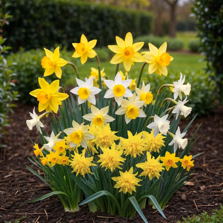 Bulbi di fiori Exotenherz - Narcissus Narcis Botanical Mix (20 pezzi) Diametro10-12cm