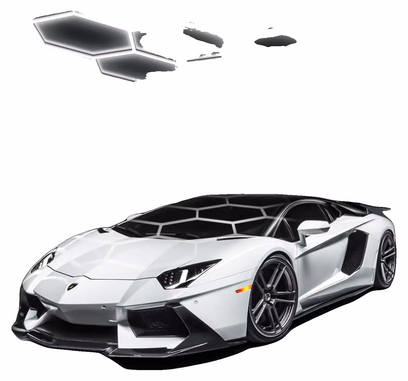 Pannello luminoso a LED, 680W, 64080 lumen, 6500K (bianco freddo), 220-240V, lunghezza 4,0 metri