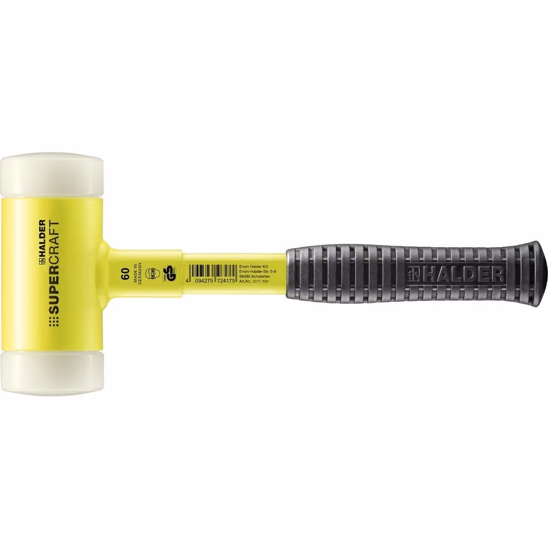 Halder SUPERCRAFT mazza morbida GG 60 SUPERCR manico giallo