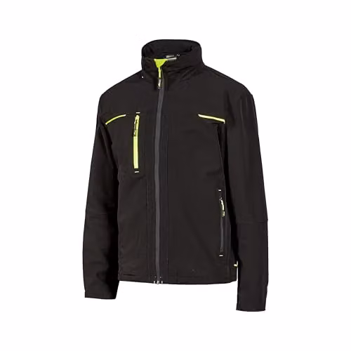 Giacca Black Carbon XXL Pluton Upower