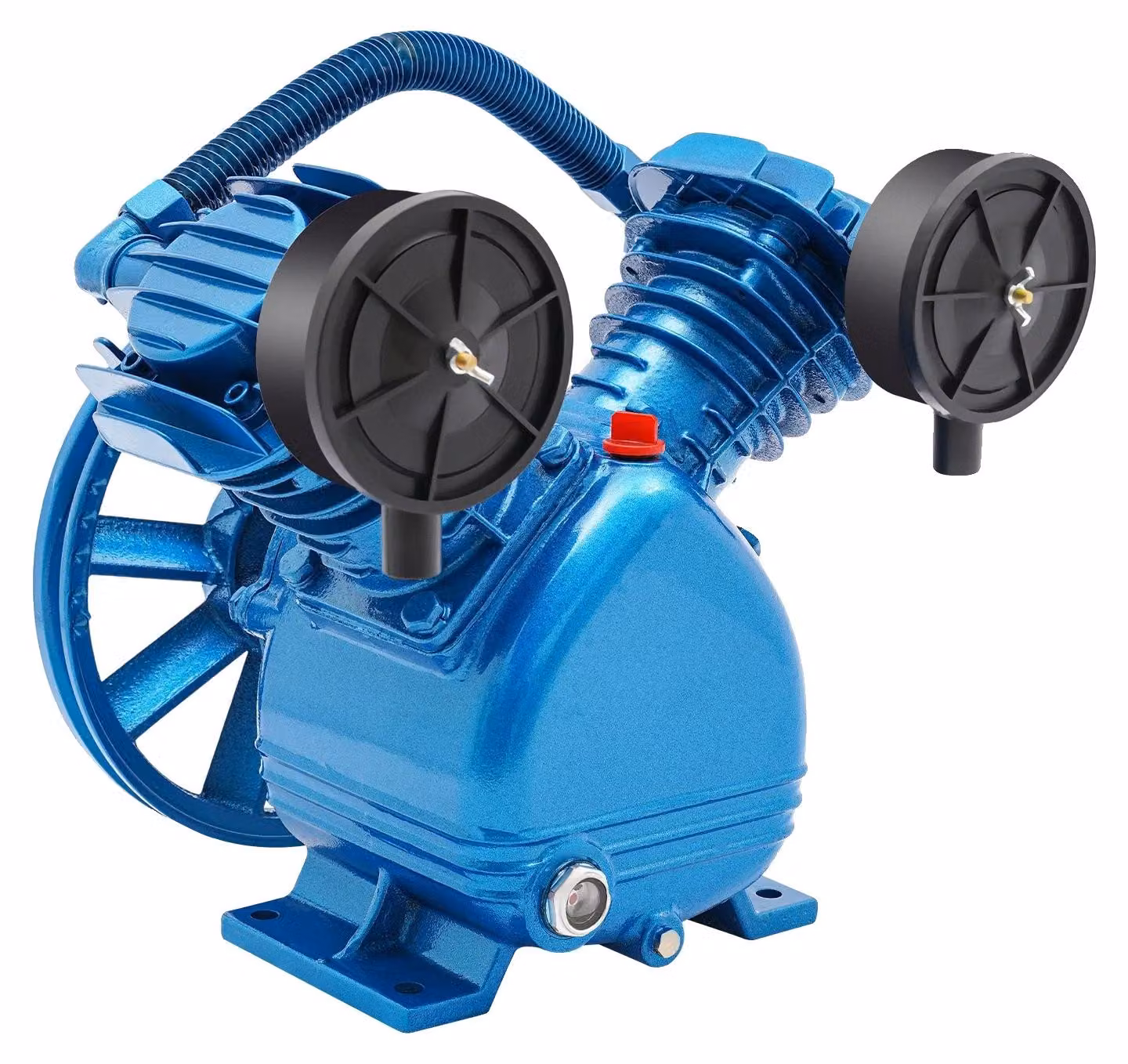 Compressore d'aria, 3 CV, funzionamento silenzioso, colore blu