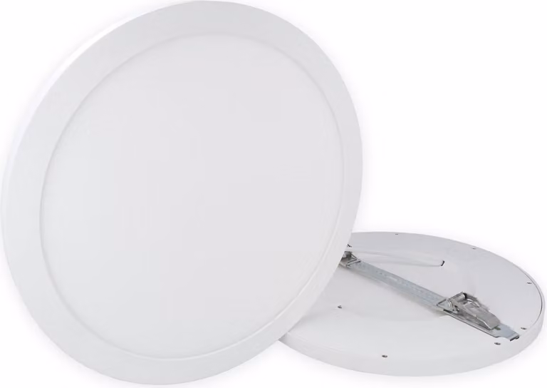 faretto da incasso a pannello 24W LED luce da incasso bianco caldo 2200 lumen plafoniera rotonda