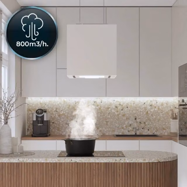CECOTEC 02913 - Bolero Flux CCT 448000 Glass White A++