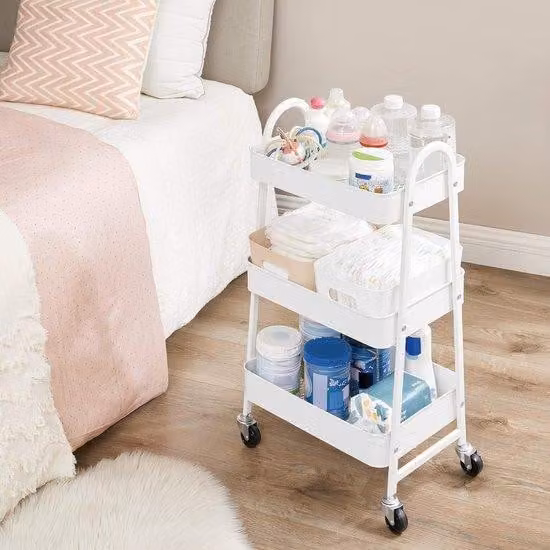 Contenitore organizzativo con ruote per cucina, trucco, bagno, ufficio