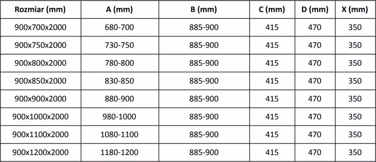 Mexen Velar cabina doccia scorrevole 90 x 70 cm, ghiaccio, nichel spazzolato - 871-090-070-31-97