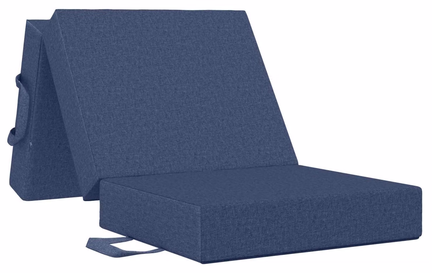 Divano Letto Pieghevole 90 x 63 x 45 cm Blu