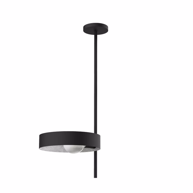 Lampada Da Soffitto Alley Nera A Foglia