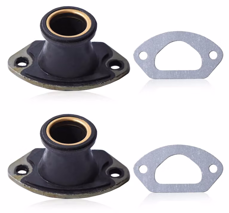 Kit di collettori di aspirazione e scarico a 2 pezzi per motosega da 45cc/4500, 52cc/5200, 58cc/5800