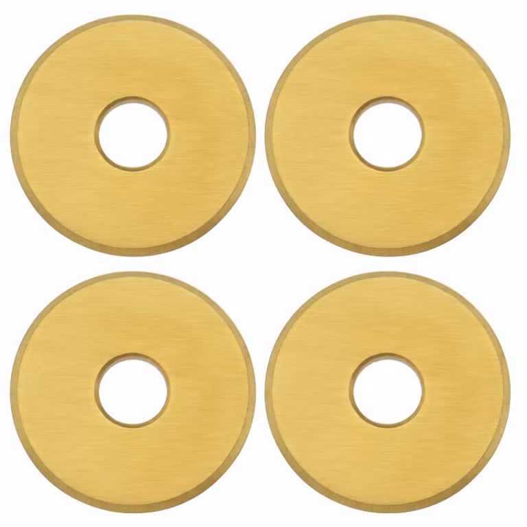 Disco da taglio da 22 mm - Confezione da 4 pezzi - Acciaio al tungsteno - Resistente alla corrosione - Resistente all'usura - Adatto per piastrelle in Vetroceramica - Tagliapiastrelle