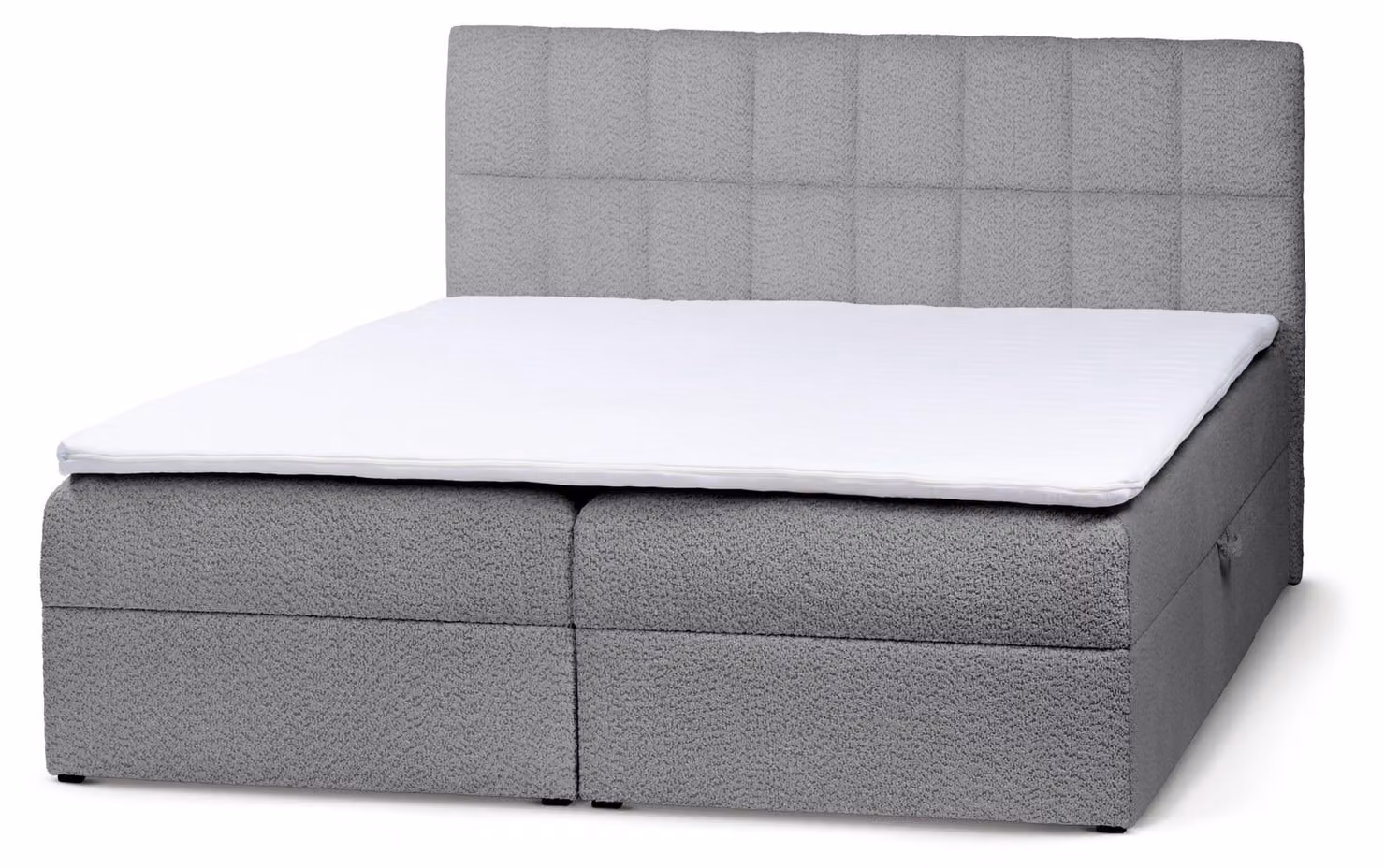 Letto con rete a molle Bazy, modello Mondgraphit, dimensioni 160 x 200 cm